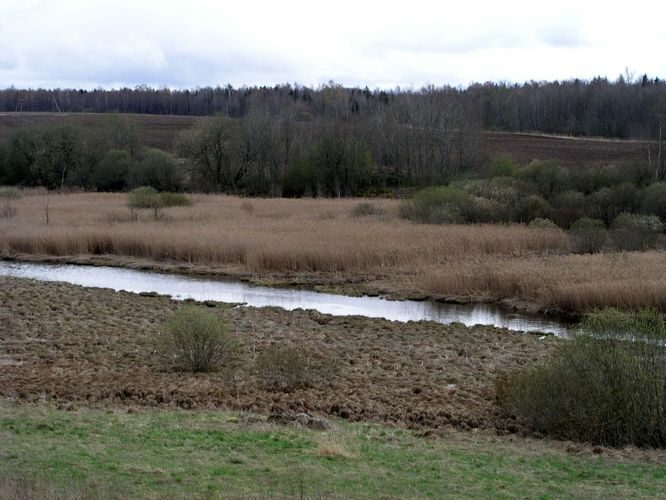 Maakond: Viljandimaa Veekogu nimi: Ärma jõgi Pildistamise aeg: 20. aprill 2007 Pildistaja: H. Timm Pildistamise koht: Saareküla teelt Asimuut: