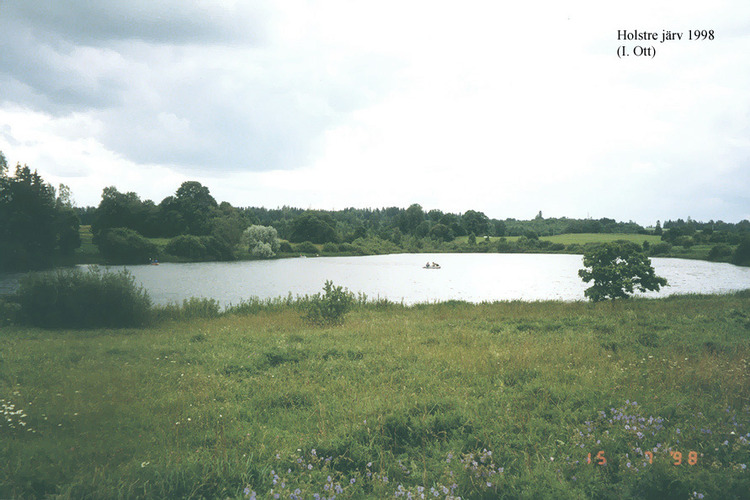 Maakond: Viljandimaa Veekogu nimi: Holstre järv Pildistamise aeg: 1998 Pildistaja: I. Ott Pildistamise koht: teadmata Asimuut: