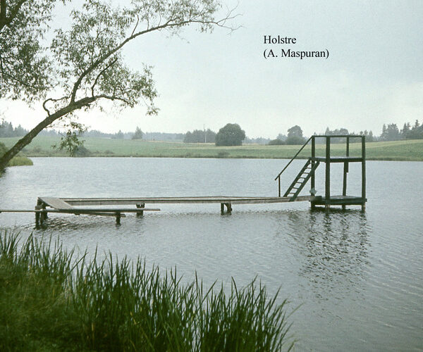 Maakond: Viljandimaa Veekogu nimi: Holstre järv Pildistamise aeg: teadmata Pildistaja: A. Maspuran Pildistamise koht: teadmata Asimuut: