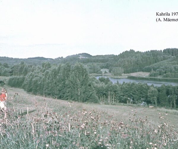 Maakond: Võrumaa Veekogu nimi: Kahrila järv Pildistamise aeg: 1972 Pildistaja: A. Mäemets Pildistamise koht: teadmata Asimuut: