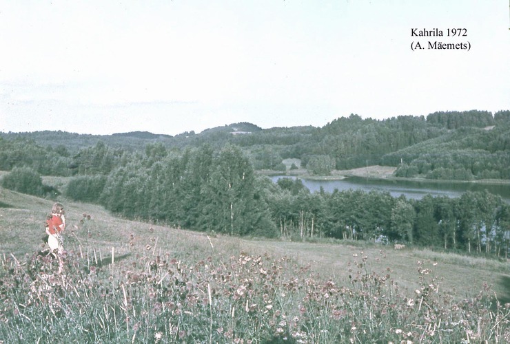 Maakond: Võrumaa Veekogu nimi: Kahrila järv Pildistamise aeg: 1972 Pildistaja: A. Mäemets Pildistamise koht: teadmata Asimuut: