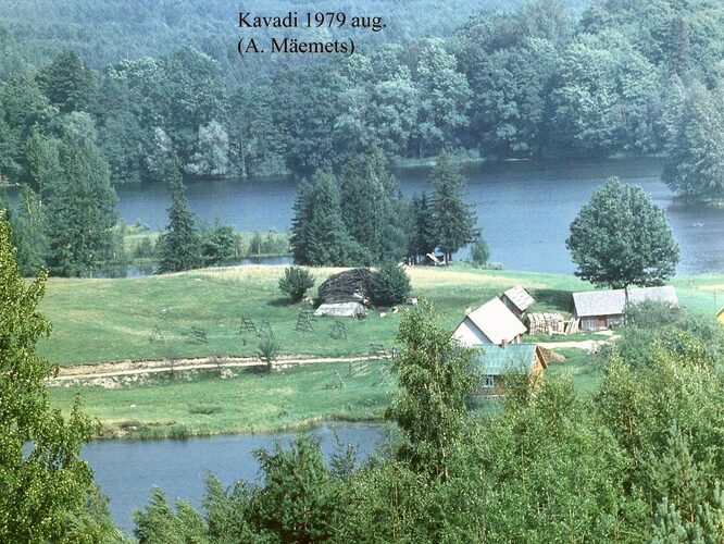 Maakond: Võrumaa Veekogu nimi: Kavadi järv Pildistamise aeg: august 1979 Pildistaja: A. Mäemets Pildistamise koht: SW osa S kaldalt (H Asimuut: NE