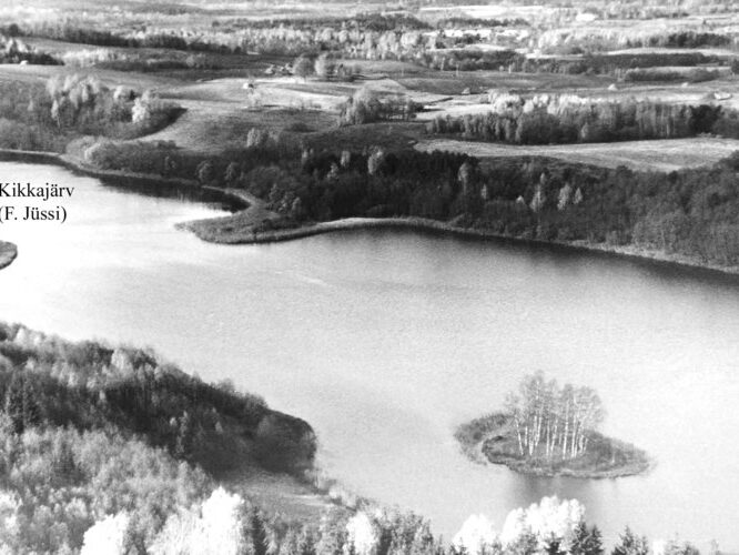 Maakond: Võrumaa Veekogu nimi: Kikkajärv Pildistamise aeg: teadmata Pildistaja: F. Jüssi (Eesti Looduse arhiiv) Pildistamise koht: teadmata Asimuut: