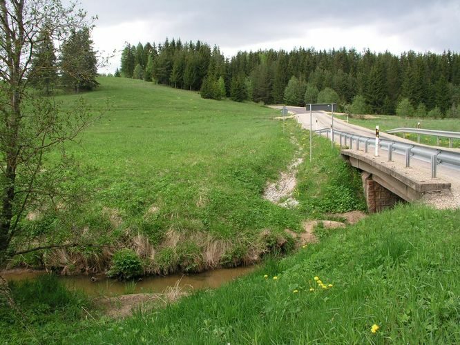 Maakond: Võrumaa Veekogu nimi: Obinitsa oja Pildistamise aeg: 24. mai 2009 Pildistaja: H. Timm Pildistamise koht: Rokina Asimuut: