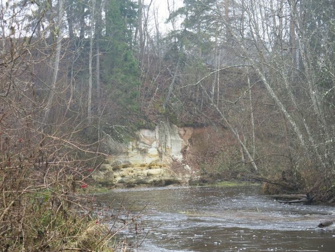 Maakond: Võrumaa Veekogu nimi: Peetri jõgi Pildistamise aeg: 30. oktoober 2014 Pildistaja: H. Timm Pildistamise koht: Karisöödi Asimuut: