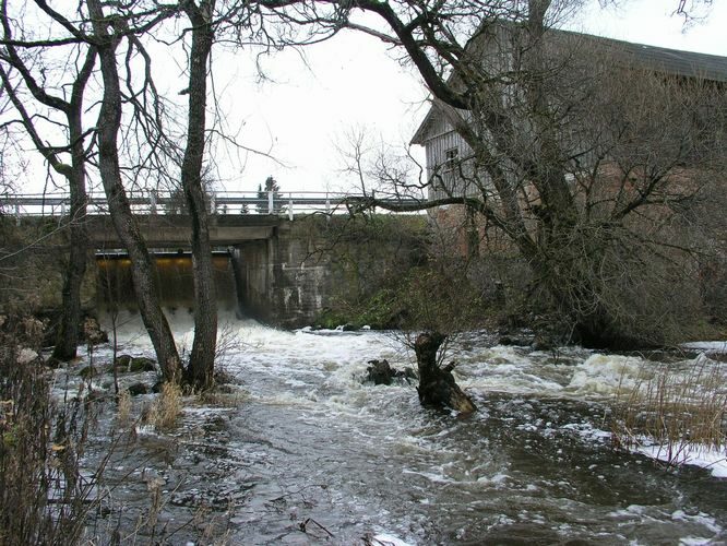 Maakond: Valgamaa Veekogu nimi: Väike Emajõgi Pildistamise aeg: 2. mai 2009 Pildistaja: H. Timm Pildistamise koht: Restu paisjärv Asimuut: