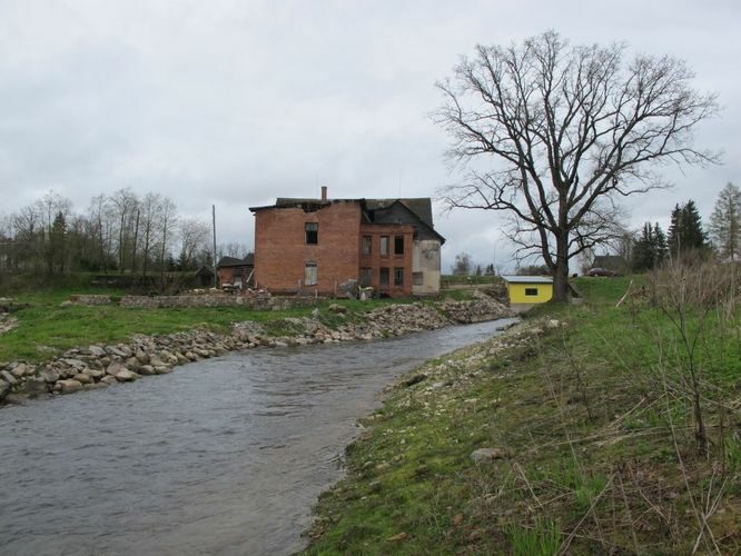 Maakond: Valgamaa Veekogu nimi: Väike Emajõgi Pildistamise aeg: 4. mai 2010 Pildistaja: H. Timm Pildistamise koht: allpool Sangaste paisjärve Asimuut: