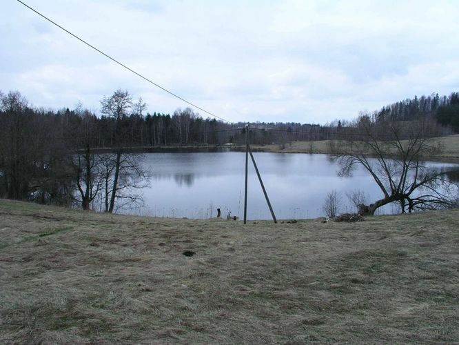 Maakond: Valgamaa Veekogu nimi: Väike Juusa järv Pildistamise aeg: 24. aprill 2005 Pildistaja: H. Timm Pildistamise koht: teadmata Asimuut: