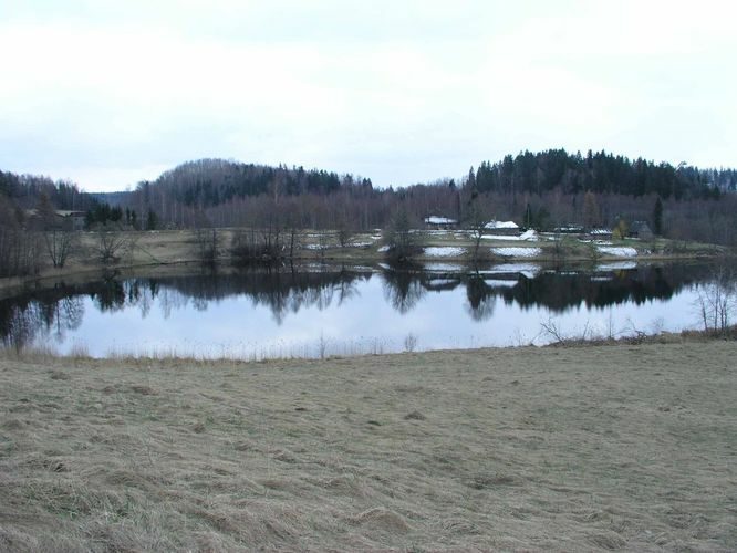 Maakond: Valgamaa Veekogu nimi: Väike Juusa järv Pildistamise aeg: 24. aprill 2005 Pildistaja: H. Timm Pildistamise koht: teadmata Asimuut: