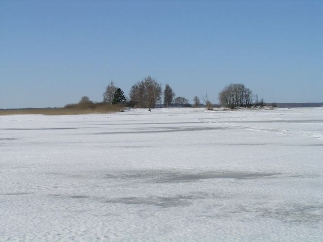 Maakond: Viljandimaa Veekogu nimi: Võrtsjärv Pildistamise aeg: märts 2012 Pildistaja: H. Timm Pildistamise koht: Tondisaar Asimuut: