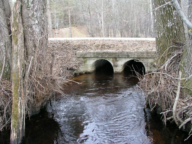 Maakond: Läänemaa Veekogu nimi: Veskijõgi Pildistamise aeg: 19. aprill 2006 Pildistaja: H. Timm Pildistamise koht: sild allpool Veskijärve Veekogude registri viide: https://register.keskkonnaportaal.ee/register/body-of-water/8378741