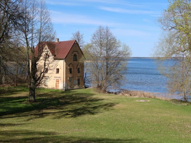 Maakond: Lääne-Virumaa Veekogu nimi: Saadjärv Pildistamise aeg: 10. mai 2022 Pildistaja: H. Timm Pildistamise koht: E→W Asimuut: W Veekogude registri viide: https://register.keskkonnaportaal.ee/register/body-of-water/8375799